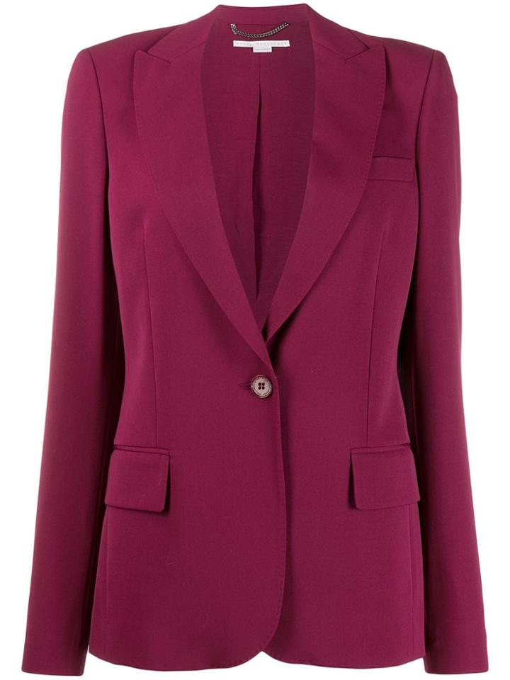 Stella Mccartney Single-breasted Blazer - Red