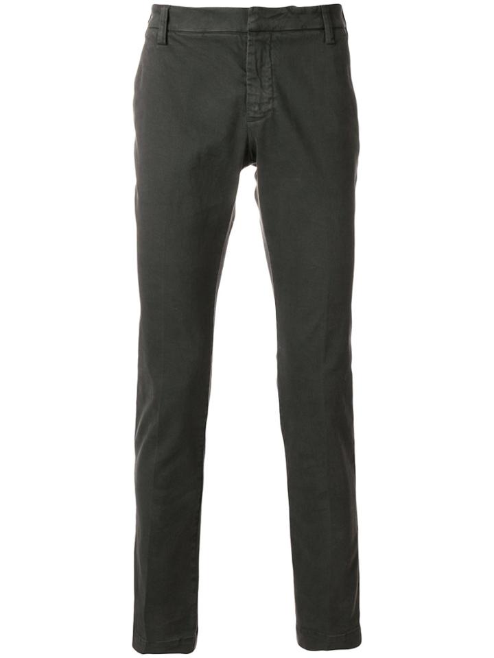 Entre Amis Slim-fit Trousers - Grey