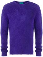 Paura Classic Knitted Sweater - Pink & Purple