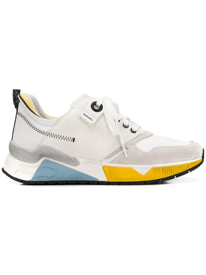 Diesel Low-top Chunky Sneakers - White