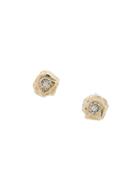 Ellis Mhairi Cameron 14kt Gold Vi Diamond Stud Earrings