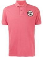 Hackett Logo Badge Polo Shirt - Pink