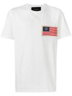 Mr & Mrs Italy Flag Print T-shirt - White