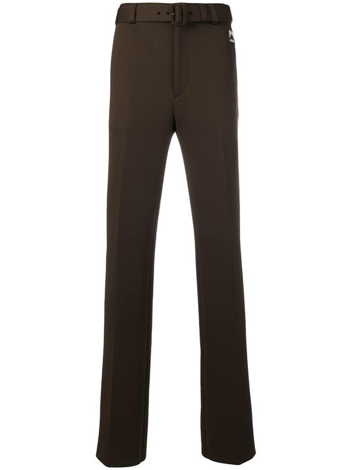 Prada Technical Runaway Trousers - Brown