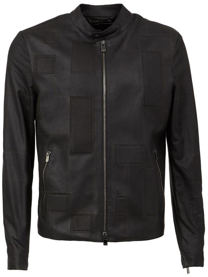 Drome Zip Pocket Jacket, Men's, Size: Xl, Black, Sheep Skin/shearling/acetate/viscose