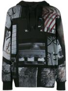 1017 Alyx 9sm All-over Print Hoodie - Black