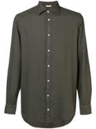 Massimo Alba Classic Fitted Shirt - Green