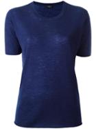 Joseph Layered T-shirt, Women's, Size: Large, Blue, Cashmere