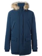 Rossignol 'gravity' Parka Coat, Men's, Size: Medium, Blue, Polyamide/spandex/elastane/feather Down