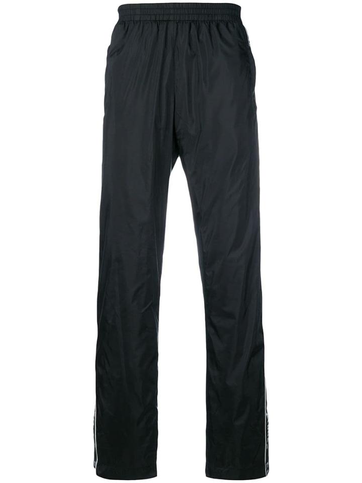 Études Logo Stripe Track Trousers - Black