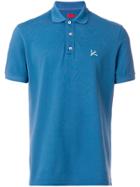 Isaia Short Sleeved Polo Shirt - Blue