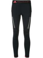 Adidas By Stella Mccartney Run Logo Band Leggings - Black