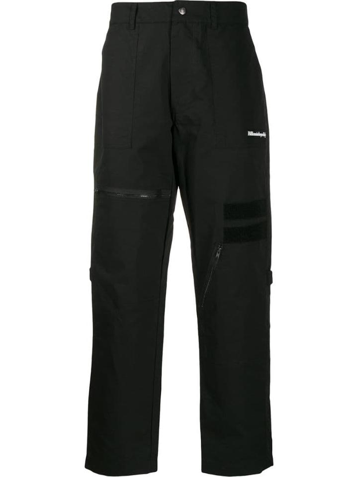 Billionaire Boys Club Multi-pocket Straight Trousers - Black