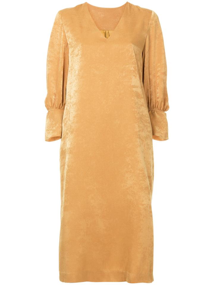 Cityshop Shift Dress - Yellow & Orange