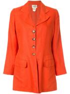 Hermès Vintage Longline Blazer - Orange