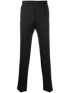 Z Zegna Slim Fit Formal Trousers - Black