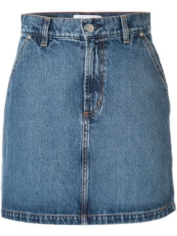 Nobody Denim Studio Denim Skirt - Blue