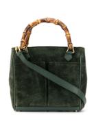 Gucci Pre-owned Bamboo Line 2way Bag - Green