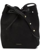 Mansur Gavriel - Mini Bucket Bag - Women - Suede - One Size, Black, Suede