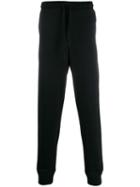 Ermenegildo Zegna Logo-embroidered Tapered Trousers - Blue