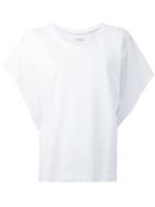 Y's - Asymmetric Sleeves T-shirt - Women - Cotton - 2, White, Cotton