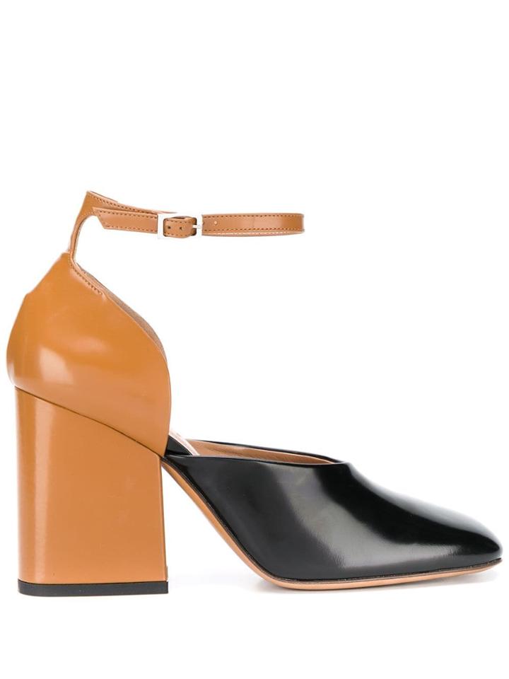 Marni Two-tone Pumps - Black