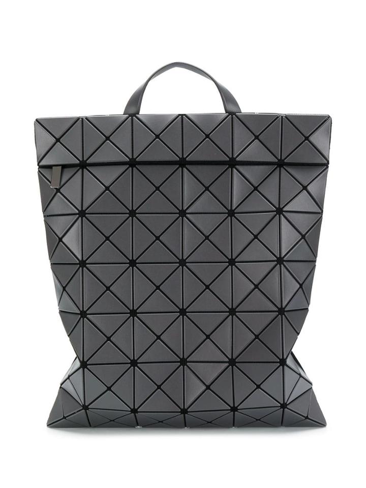 Bao Bao Issey Miyake Geometric-shield Backpack - Grey