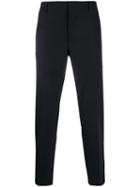 Prada Zipped Ankle Tailored Trousers - Black
