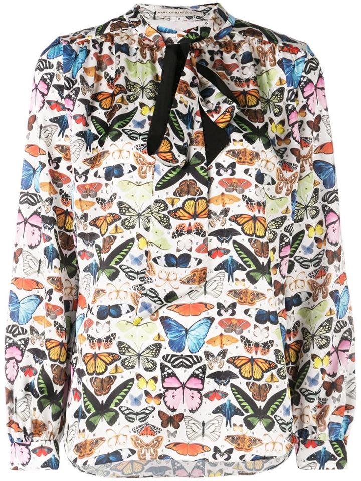 Mary Katrantzou Federika Blouse - White
