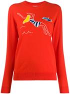 Chinti & Parker Swimmer Sweater - Red