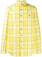 Vivienne Westwood Checked Button-down Shirt - Yellow