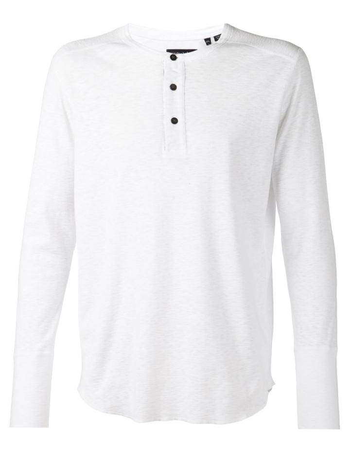 Wings+horns 'base' Henley T-shirt