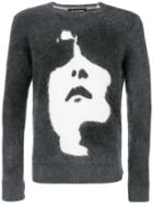 Neil Barrett Siouxsie Knit Sweater - Grey