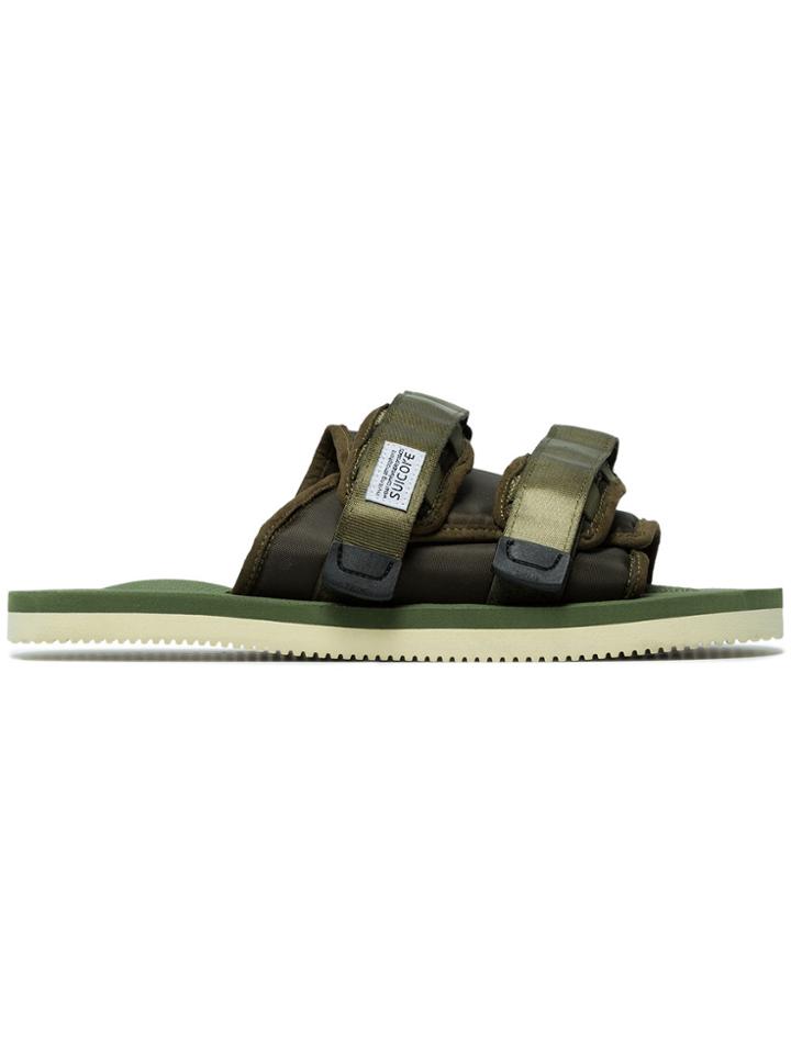 Suicoke Green Moto Sandals