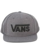 Vans 'drop V' Cap, Men's, Grey, Acrylic/wool