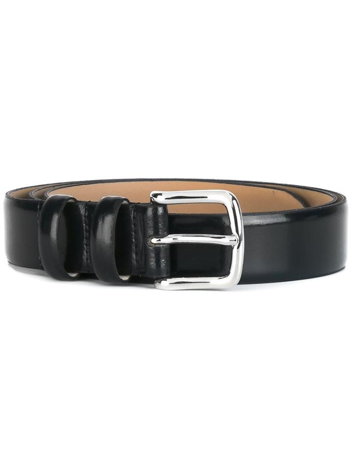 A.p.c. 'jérémy' Belt, Men's, Size: 90, Blue, Calf Leather