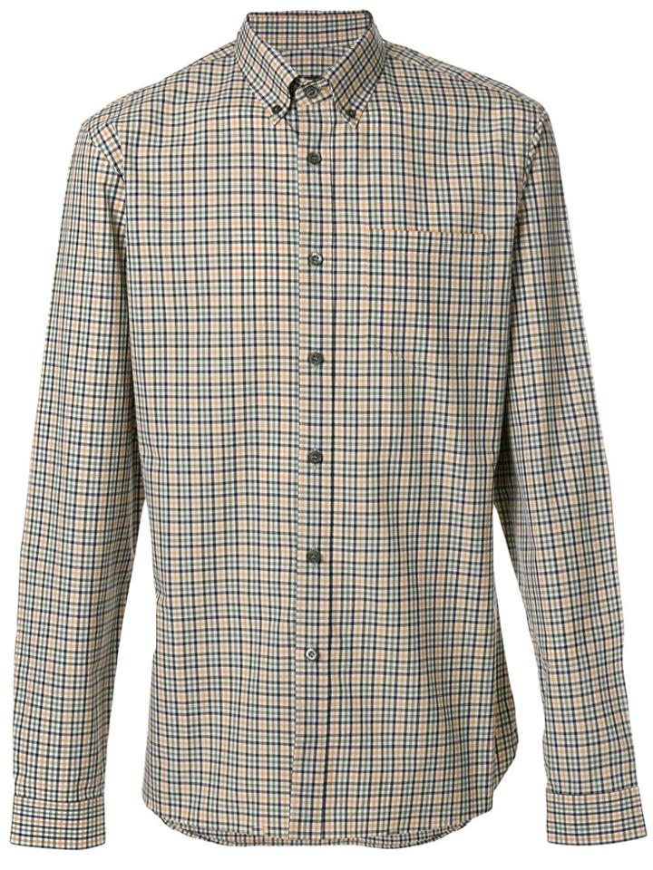 Barba Classic Plain Shirt - White