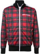 Palm Angels Plaid Jacket - Red
