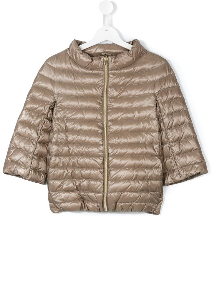 Herno Kids - Padded Coat - Kids - Feather Down/polyamide - 10 Yrs, Nude/neutrals