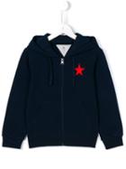 Macchia J Kids Star Embroidered Hoodie, Boy's, Size: 12 Yrs, Blue