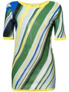 Dvf Diane Von Furstenberg Striped Knitted Top - Multicolour