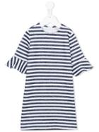 Il Gufo - Striped Dress - Kids - Cotton - 3 Yrs, Blue