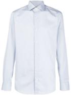 Z Zegna Striped Long-sleeve Shirt - White
