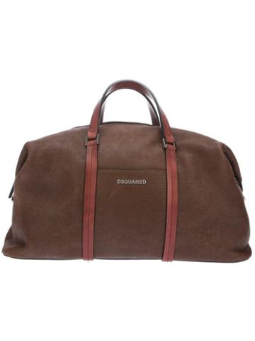 Dsquared2 Leather Duffel Bag