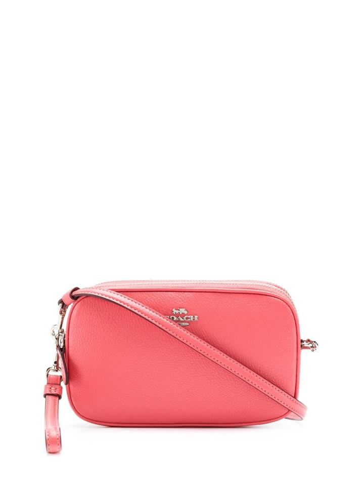 Coach Logo Crossbody Bag - Pink