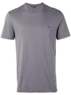 Michael Kors - Logo Plaque T-shirt - Men - Cotton - L, Grey, Cotton