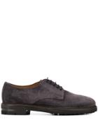 Henderson Baracco Perforated Toe Lace-up Shoes - Grey