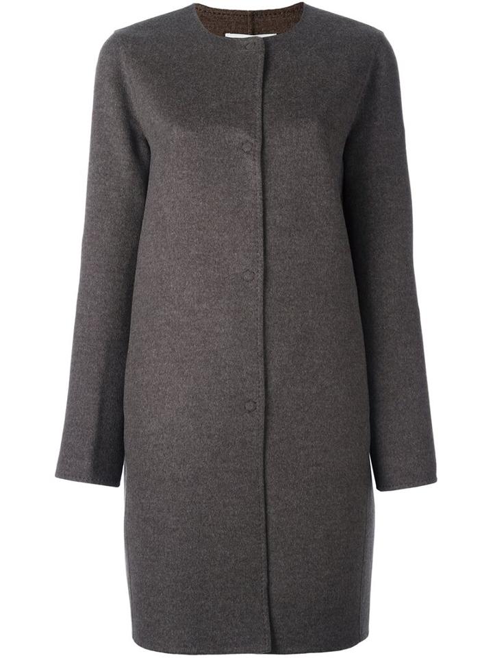 Manzoni 24 Single Breasted Midi Coat