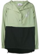 Gcds Colour Block Anorak - Green