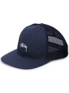 Stussy Mesh-panelled Baseball Cap - Blue